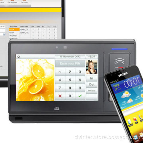 uTouch IP and PoE Access Controller with Embedded Web Server/Time Recorder for Visitor Management
